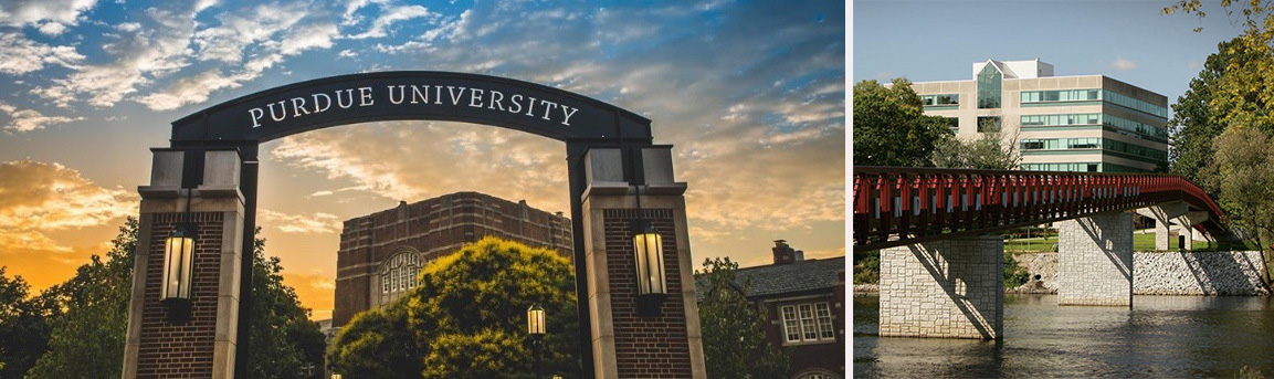 Purdue University dental school building