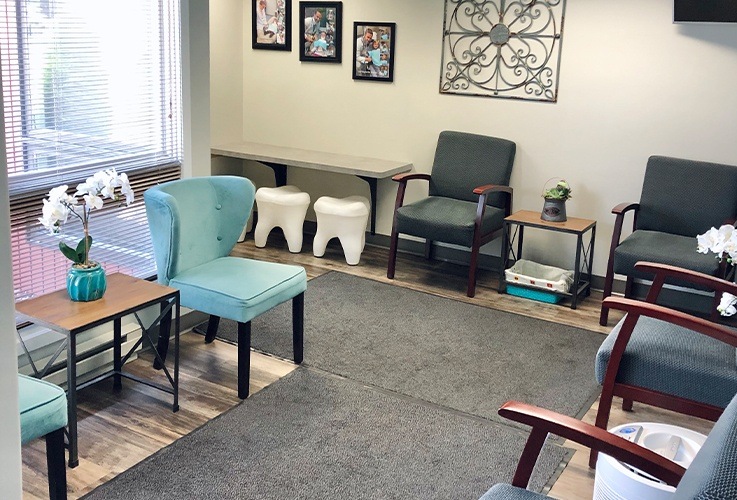 Granger dental office waiting room